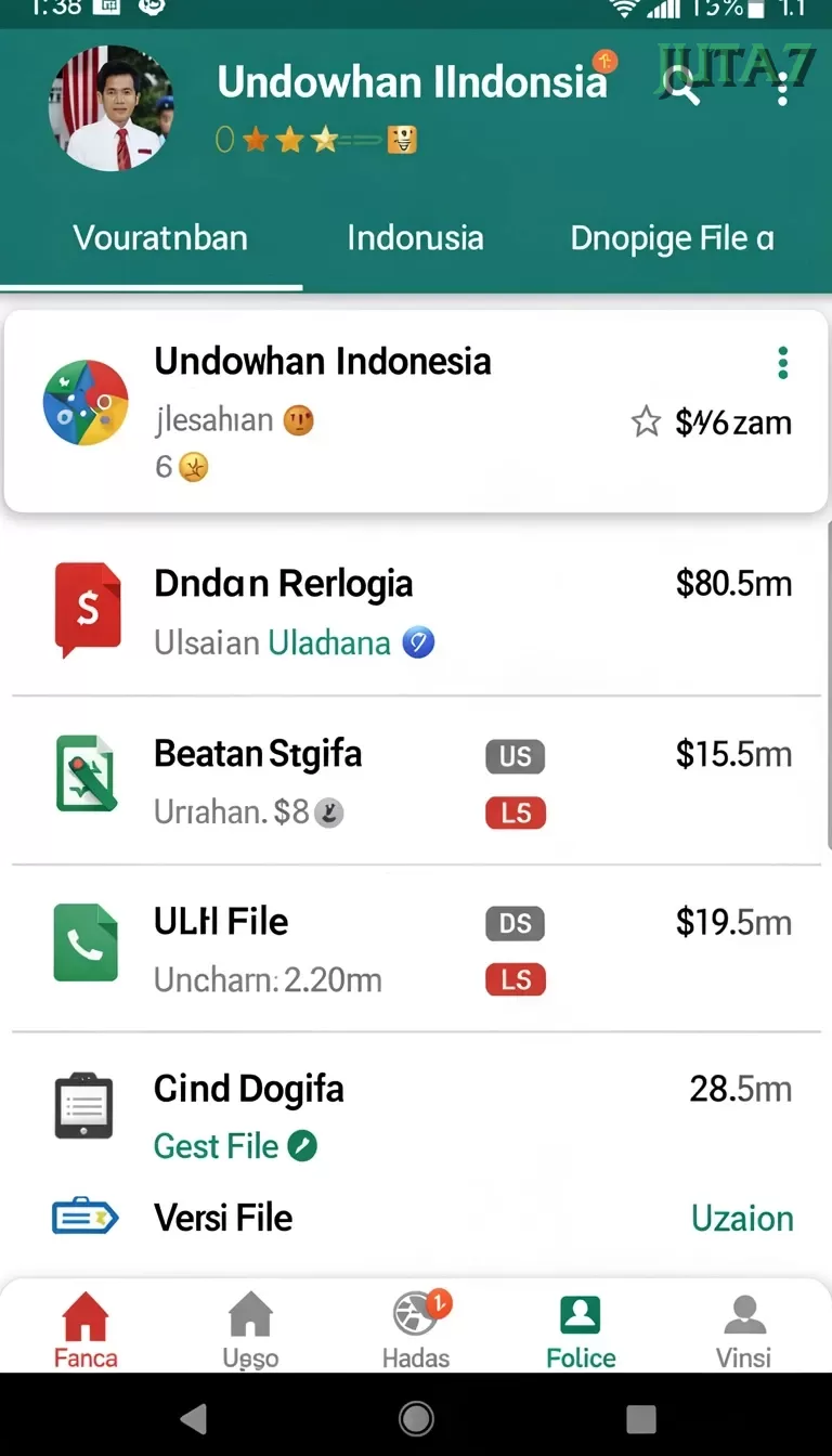 Cuplikan layar DOYANTOTO — pengaturan akun