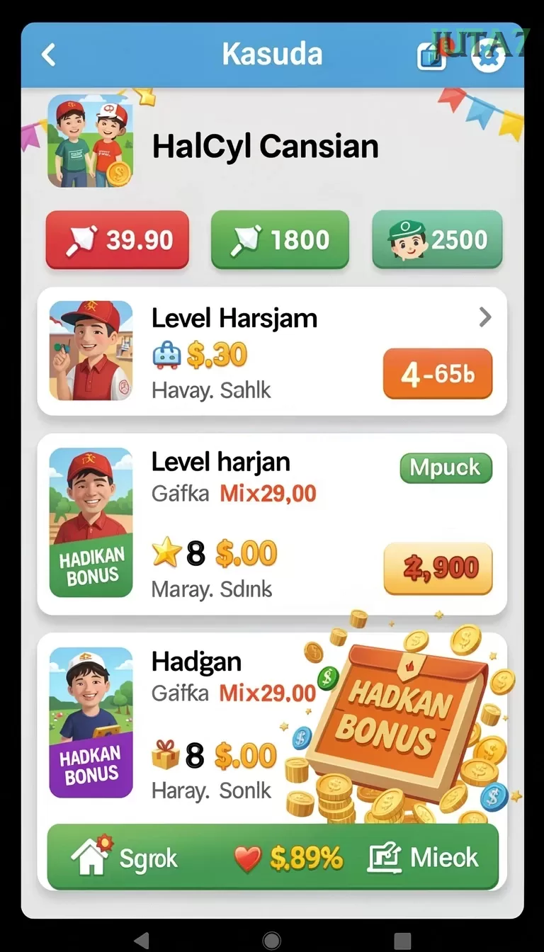 Cuplikan layar SUNDA777 — halaman utama