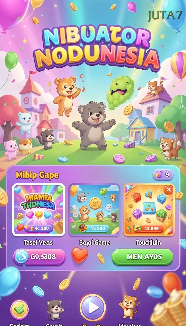 Cuplikan layar GEMS365 — menu navigasi